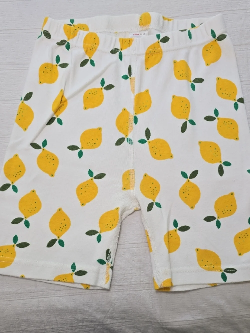 Hanna Andersson Lemon Short Johns Unisex Size 12 - Picture 7 of 10